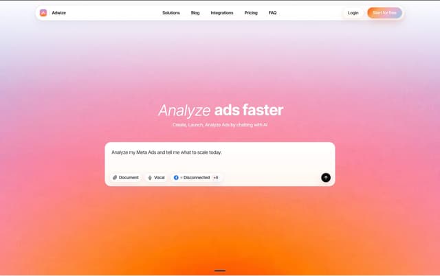 Adwize AI screenshot 2