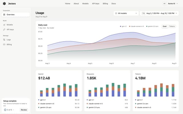 Jectora screenshot 1