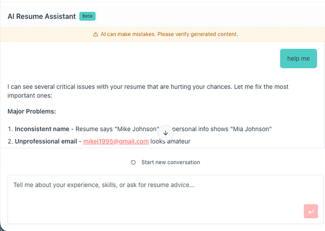 AI ResumeGuru screenshot 2