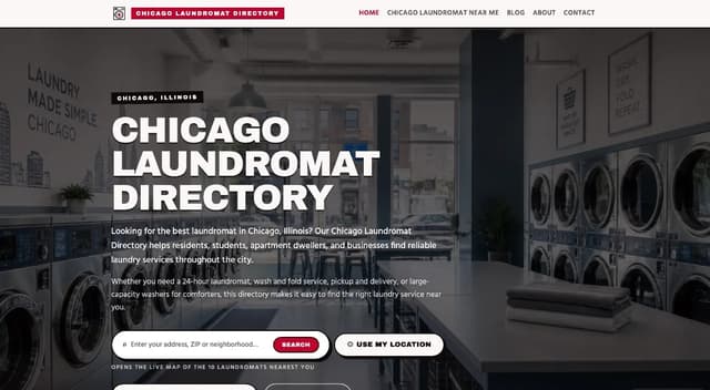 Chicago Laundromats Near Me screenshot 1