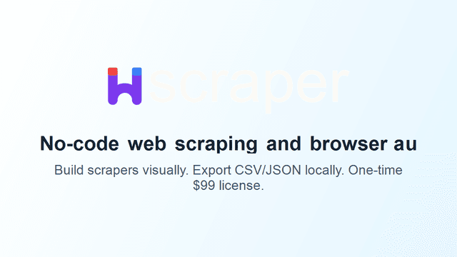 UScraper screenshot 1