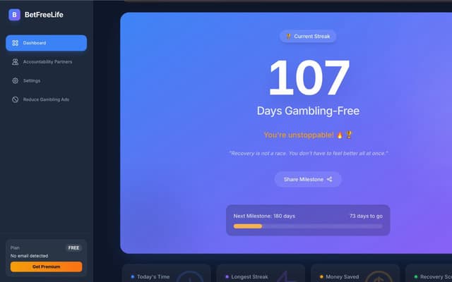 Betfree.life screenshot 3