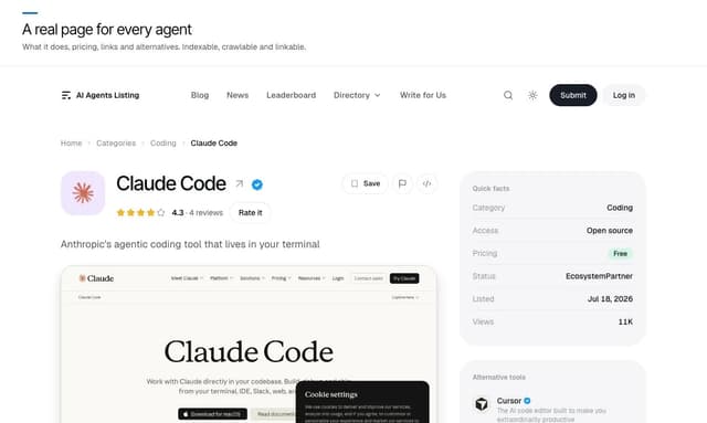 AI Agents Listing screenshot 2