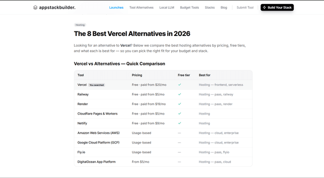 appstackbuilder screenshot 2