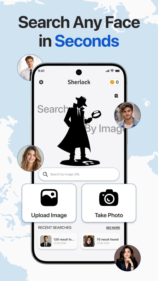 Sherlock - AI Face Search screenshot 2
