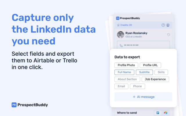 ProspectBuddy screenshot 2