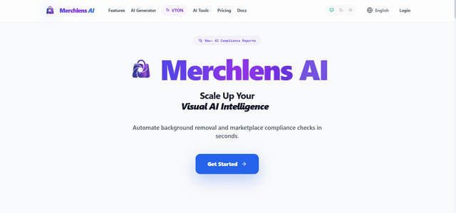 Merchlens screenshot 1