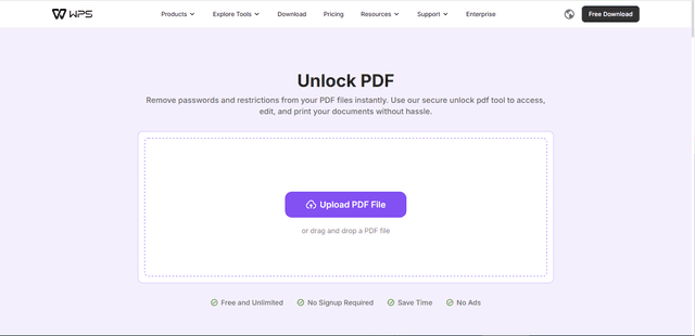 Unlock PDF screenshot 1