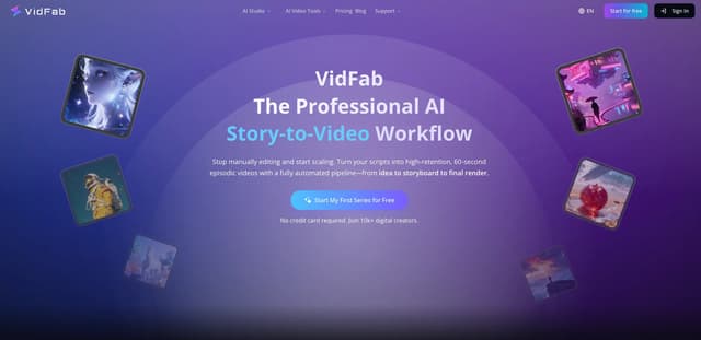 VidFab screenshot 1