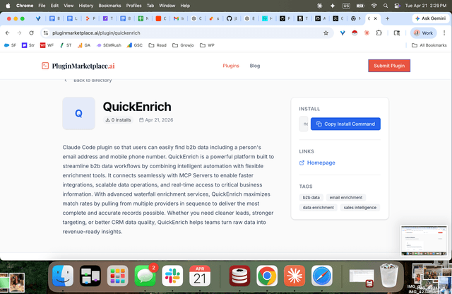 Claude Plugin Markeplace screenshot 3