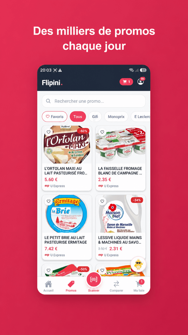 Flipini screenshot 1
