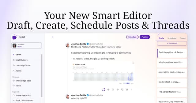 Postel: Best X (Twitter) Tool for creators and businesses screenshot 4