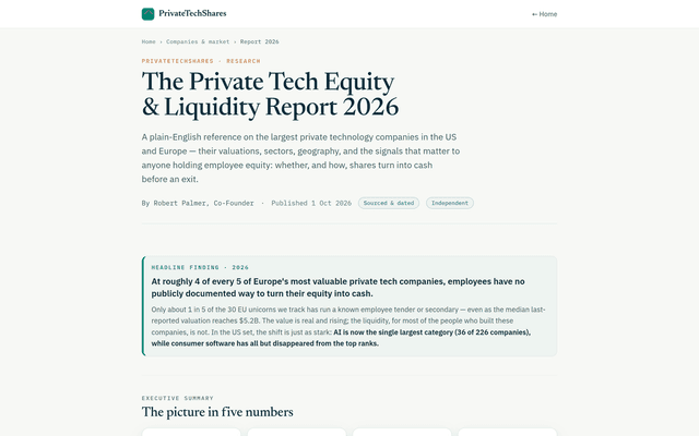 PrivateTechShares screenshot 4
