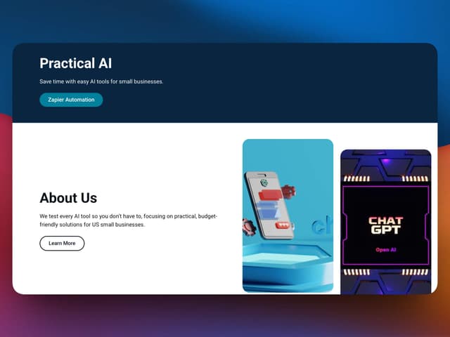 Practical AI (Practical AI for SMB) screenshot 1