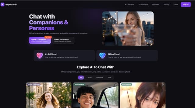 HeyAIBuddy screenshot 1