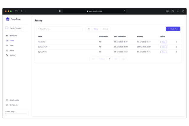 DropForm screenshot 4