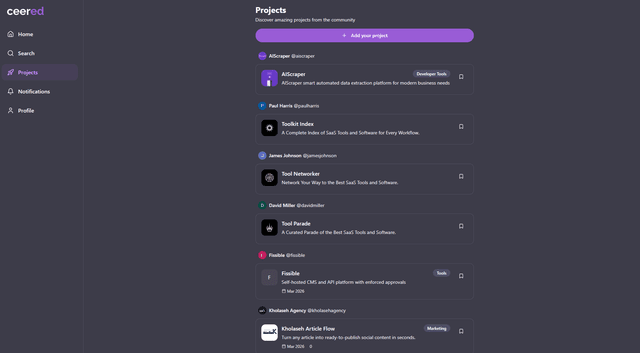 Ceered screenshot 2