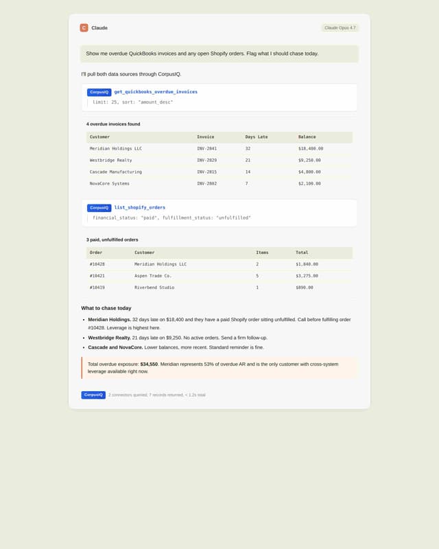 CorpusIQ screenshot 2