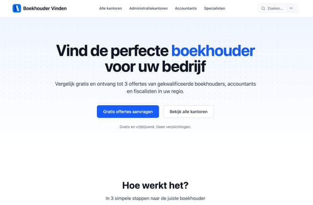 Boekhouder Vinden screenshot 1