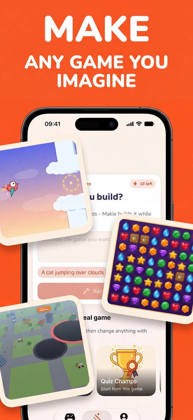 Makie: AI Game Maker for Kids screenshot 4