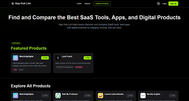 App Hub List screenshot 2