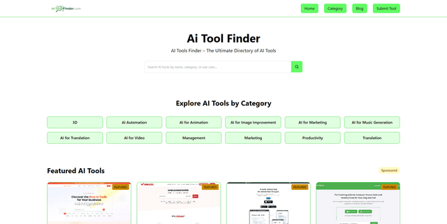 AI Tool Finder screenshot 1