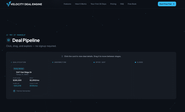 Velocity Deal Engine screenshot 3