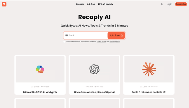 Recaply AI screenshot 1