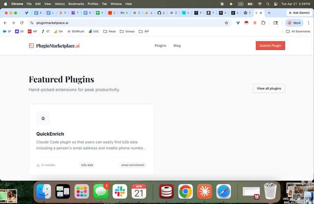 Claude Plugin Markeplace screenshot 2
