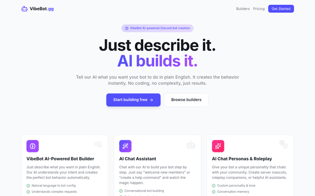 VibeBot screenshot 3