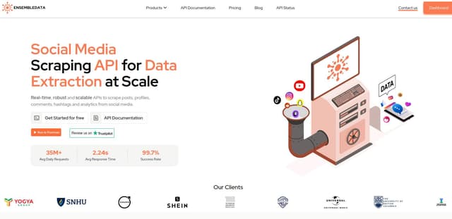 EnsembleData screenshot 1