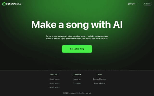 SongMakerAI screenshot 1