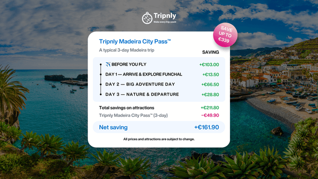Tripnly Madeira City Pass™ screenshot 2