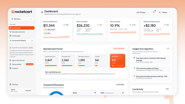 RocketCart screenshot 3