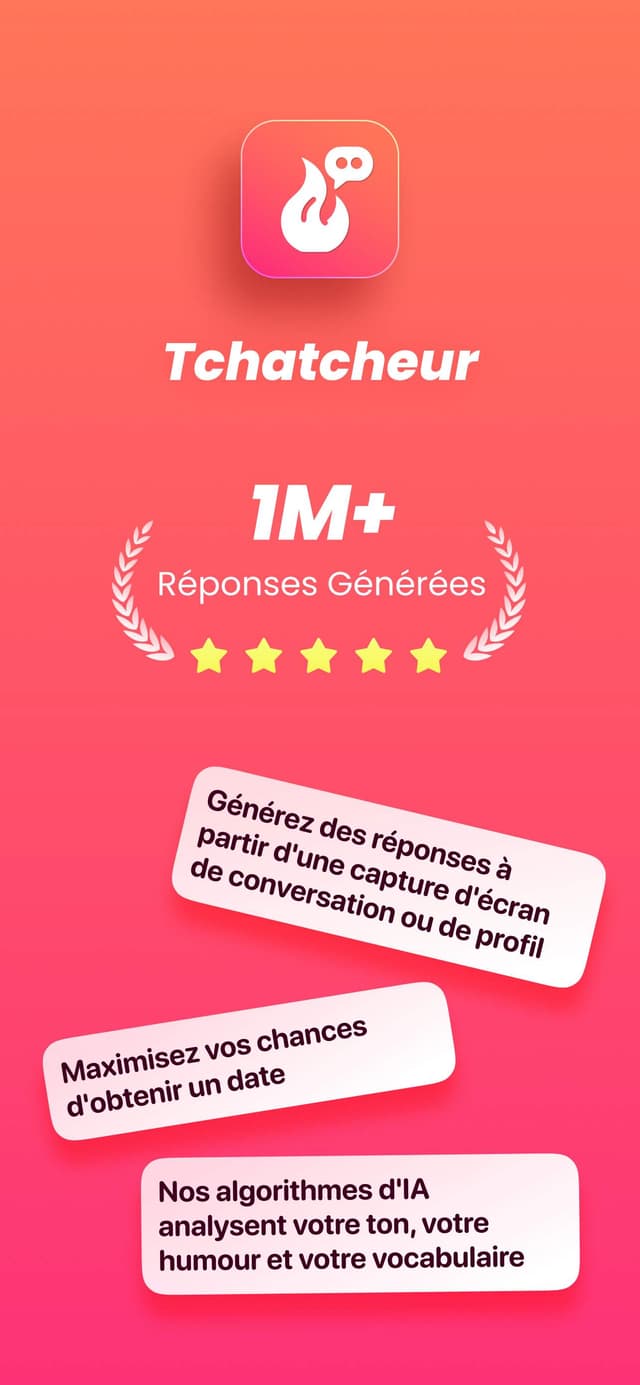 Rizz app - Tchatcheur screenshot 1