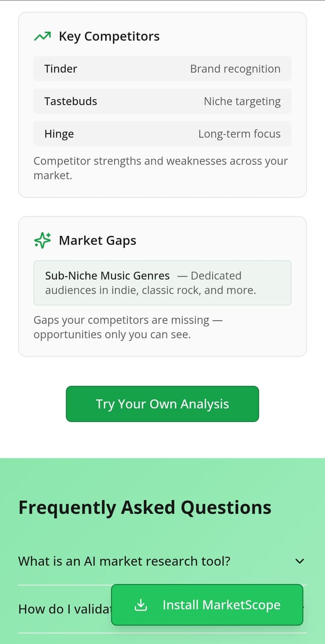 MarketScope screenshot 1
