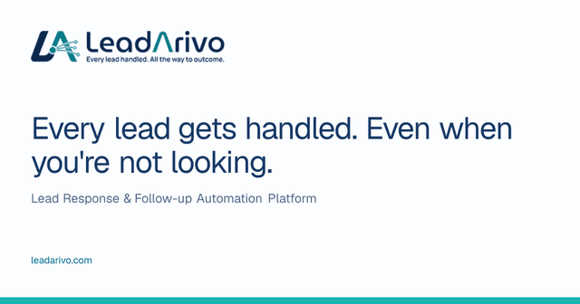 LeadArivo screenshot 1