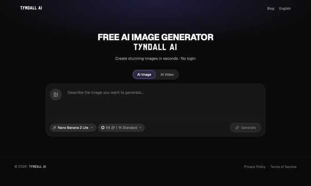 Tyndall AI screenshot 1