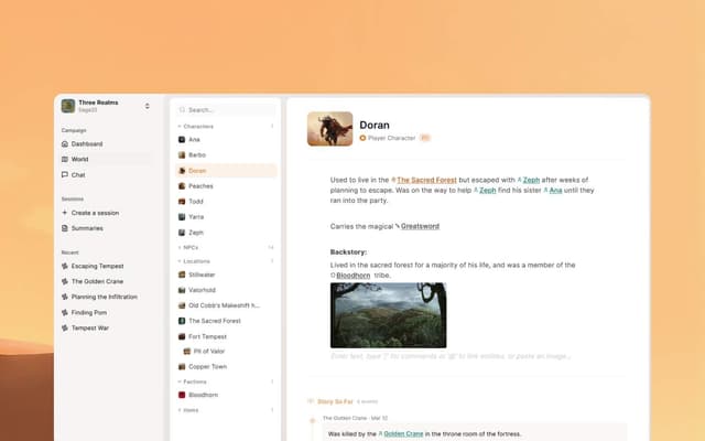 Saga20 screenshot 1