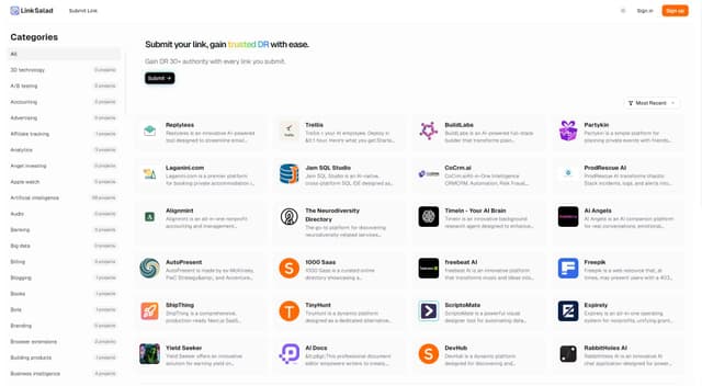 LinkSalad screenshot 1