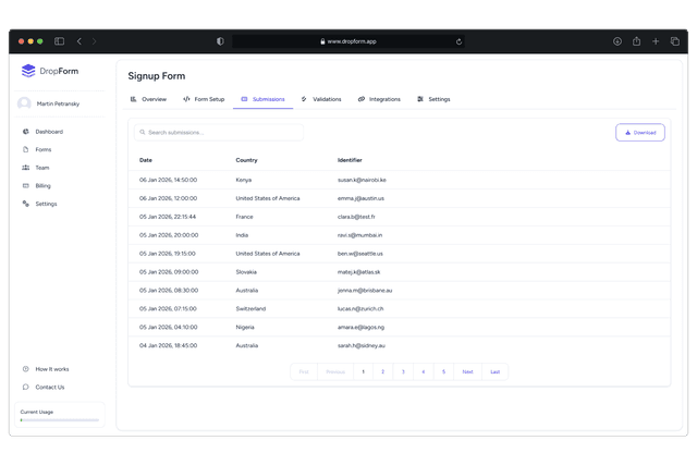 DropForm screenshot 5