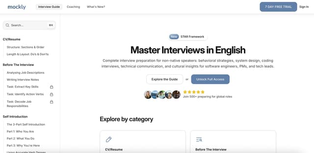 Mockly English screenshot 2