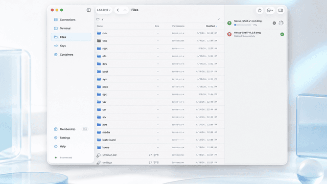 Nexus Shell screenshot 2