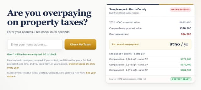 AppealMyTax screenshot 1