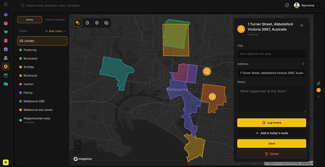 BetterKnocks - Door-to-door sales operations screenshot 2