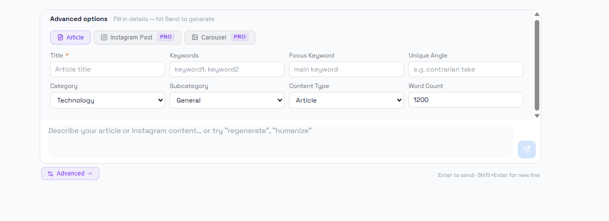 Citeya — Publish source-backed articles in under 60 seconds screenshot 1
