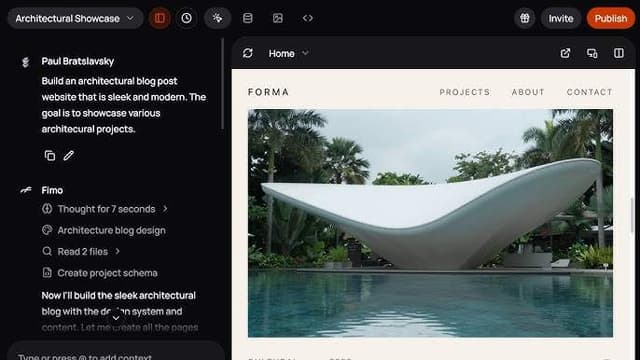 Fimo AI screenshot 2