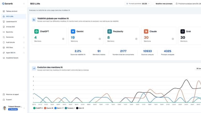 Sorank screenshot 2