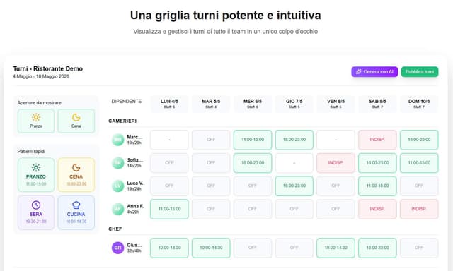 Turnapp screenshot 1