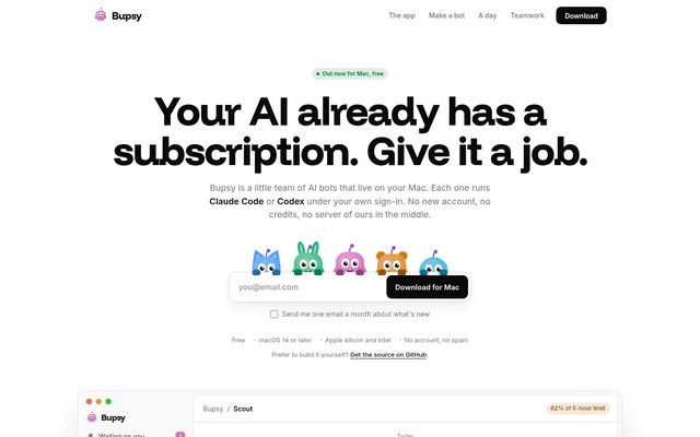 Bupsy screenshot 2